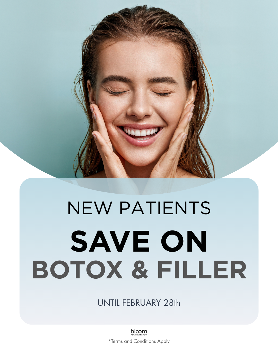 Special offers on Botox, Dysport, and dermal filler at Bloom Advanced Med Spa